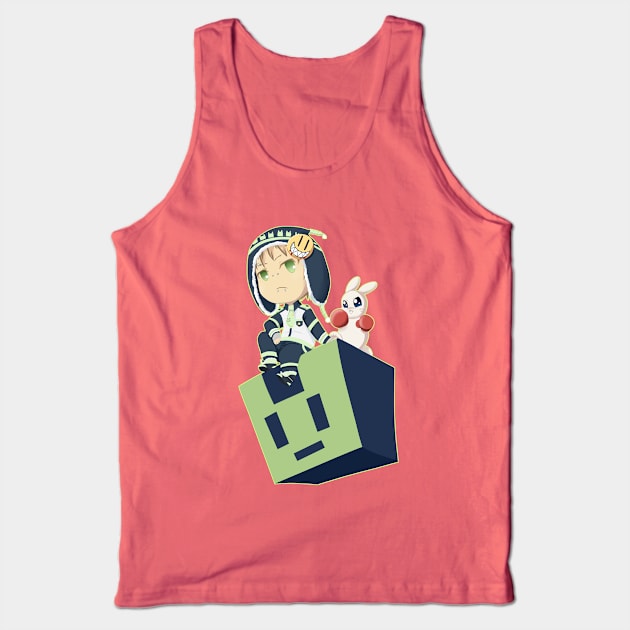 Noiz Chibi Tank Top by koomiarts